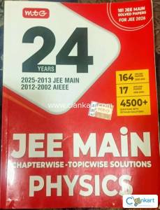 MTG Physics 24 years JEE MAINS PYQS