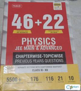 MTG Physics JEE Mains and JEE Advanced Chapter wise- topic wise pyqs