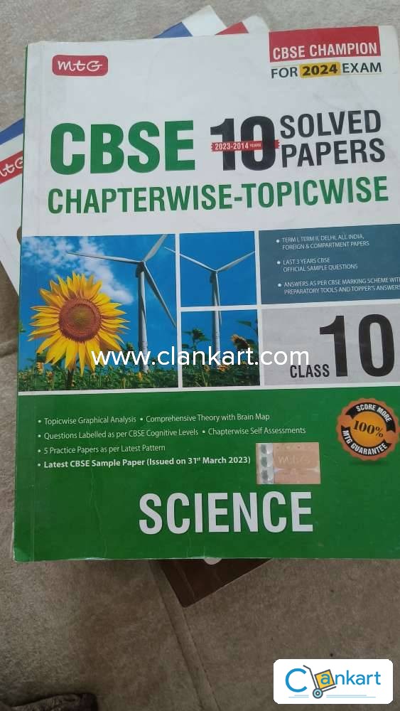Buy 'CBSE Champion MTG Science Class 10' Book In Excellent Condition At ...