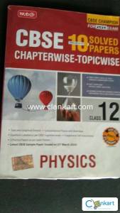 MTG  PHYSICS CBSE 10YEAR SOLVED PAPERS FOR CLASS 12