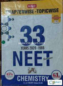 MTG chapter wise - Topic wise 33 Years NEET chemistry