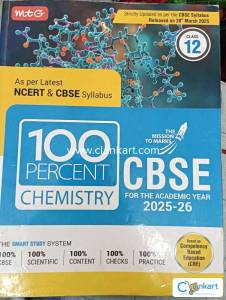 MTG chemistry 100 PERCENT class 12 2025-26