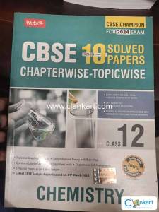 MTG class 12 CBSE 10 Years solved papers chemistry