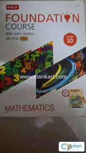 MTG foundation course Mathematics class 10 for boards ,kvpy and ntse