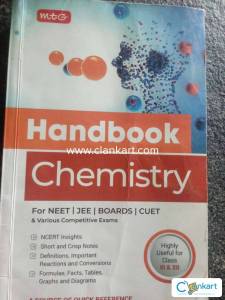 MTG hand book chemistry for neet jee boards cuet