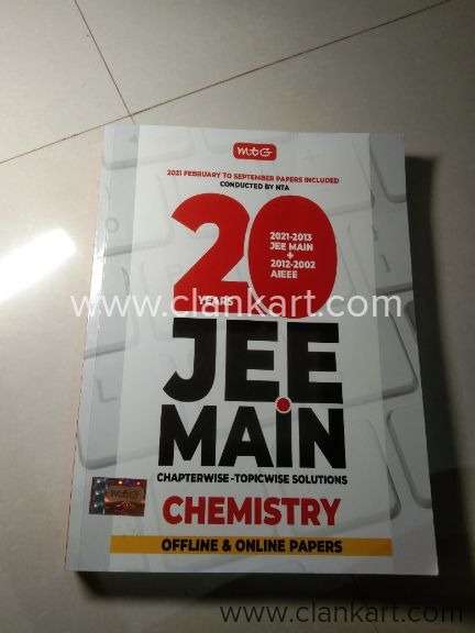 MTG jee main 20years questions papers chemistry