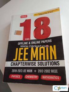 MTG jee main pyq book in excellent condition