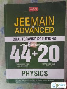 MTG publication Question bank jee mains + advance 44+20 years pyq