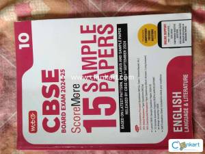 MTG scoremore 15 sample papers cbse board exam english lang  & lit