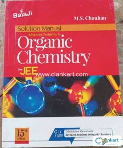 M. S. Chouhan organic chemistry with solution manual for jee advanced