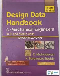 Machine Design Data Handbook by K Mahadevan