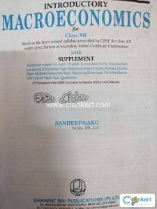Macro Economics (Sandeep Garg) for class 12th