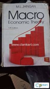 Macro Economics Theory by M L Jhingan