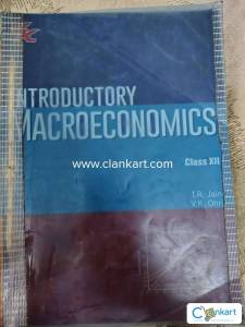 Macroeconomics book for class 12th new in condition and fully binded