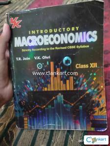 Macroeconomics class 12th by tr jain ( CBSE )