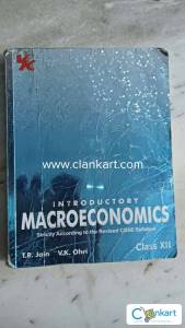 Macroeconomics for class 12th TR jain, VK ohri