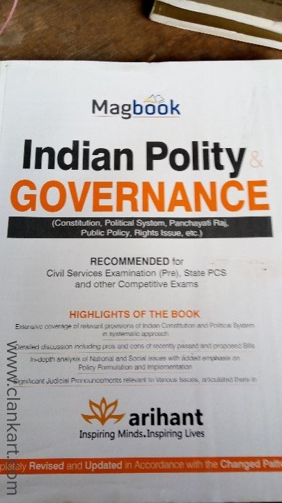 Magbook Indian Polity and governance Arihant UPSC
