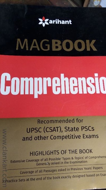 Magbook upsc comprehension arihant
