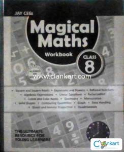 Magic math workbook for Class 8th (Excellent condition)