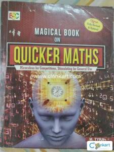 Magical book on Quicker maths by M. Tyra