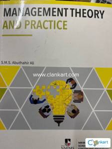 Management Theory and Practice