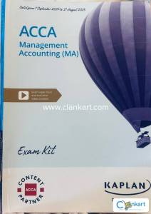 Management accounting KAPLAN Exam kit