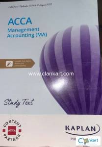 Management accounting Kaplan study text
