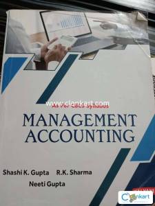 Management accounting for bcom 3rd year kalyani publishers