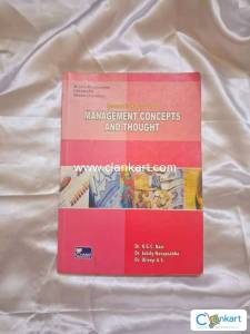 Management concepts and thought (1st semester )