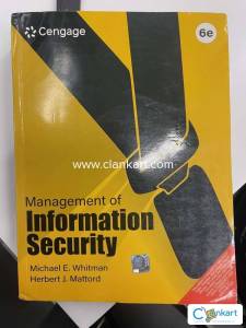 Management of Information Security MBA