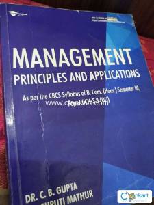 Management principles and Applications