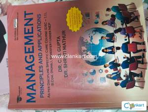 Management principles and applications bcom hons sem1