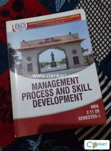 Management process and skill development semester 1 MBA