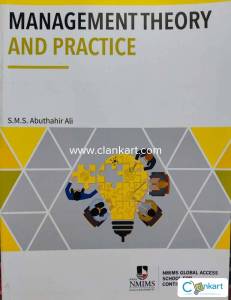 Management theory and practice