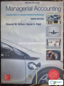 Managerial Accounting, 10th edition, Ronald W. HILTON