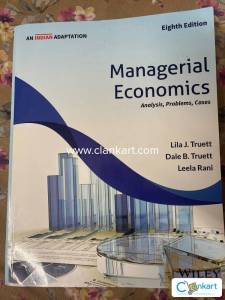 Managerial Economics 8th Edition Truett  Truett  Rani