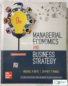 Managerial Economics And Business Strategy