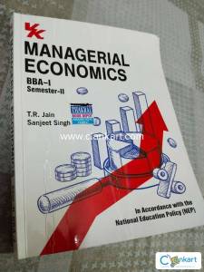 Managerial Economics BBA -I, KUK