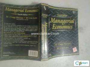 Managerial Economics Forth Edition H.craig Peterson FOR MBA