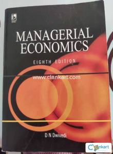 Managerial Economics for MBA, MCom, BBA, CA, ICWA and ICS