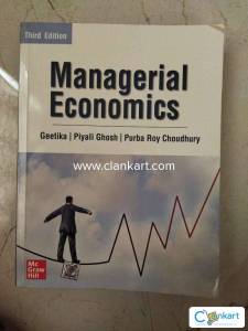 Managerial economics 3rd edition for MBA