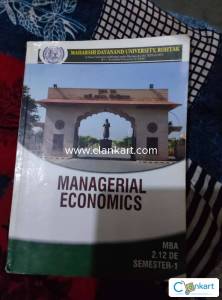 Managerial economics MBA semester 1
