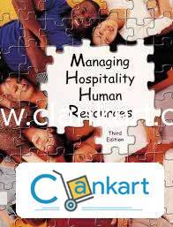 Managing Hospitality Human Resources by Robert H. Woods  A1-0651