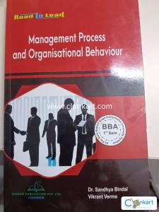 Managing Process and Organisational Behaviour for BBA 1st semester