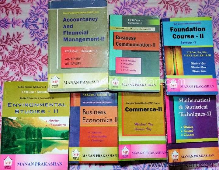 Mananprakashan First Year Bachelor of Commerce semester 2