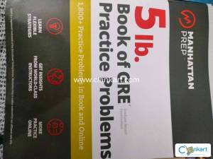 Manhattan 5lb.  GRE book