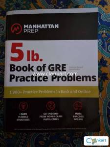 Manhattan Orep 5lb GRE Practice book