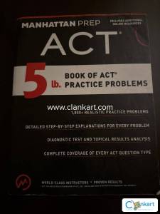 Manhattan Prep ACT 5 lb Book of ACT Practice Questions