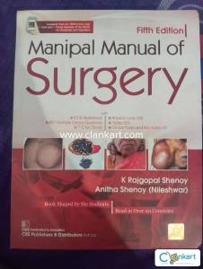 Manipal Manual of Surgery