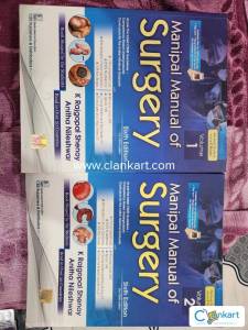 Manipal Manual of Surgery vol 1 and 2